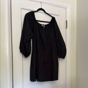 NWT Ciao Lucia Louise Black Smocked Mini Dress